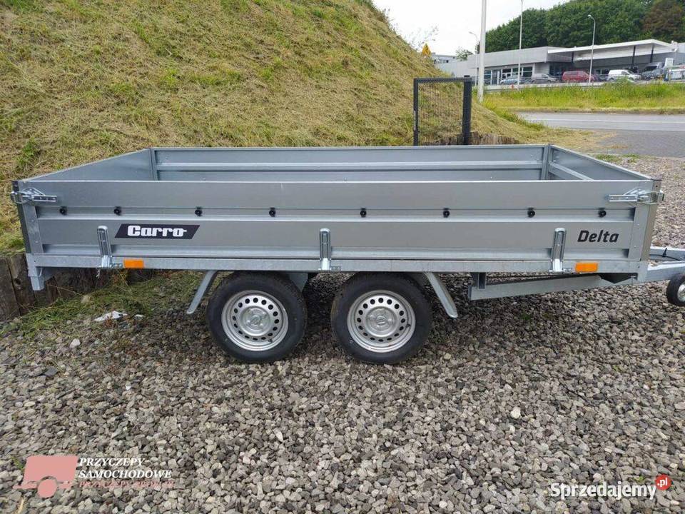 Przyczepa dwuosiowa hamowana dmc 750 CARRO DELTA Lublin