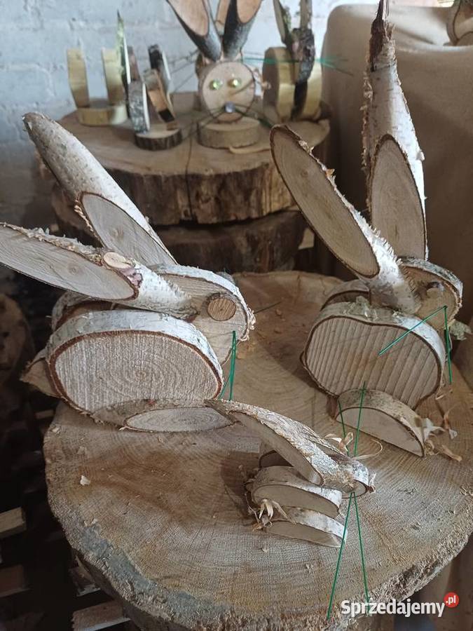 zajaczek wielkanocny recznie robiony Nowa Sól