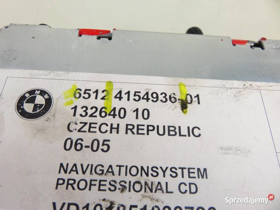 RADIO NAWIGACJA CD BMW X3 E83 4154936