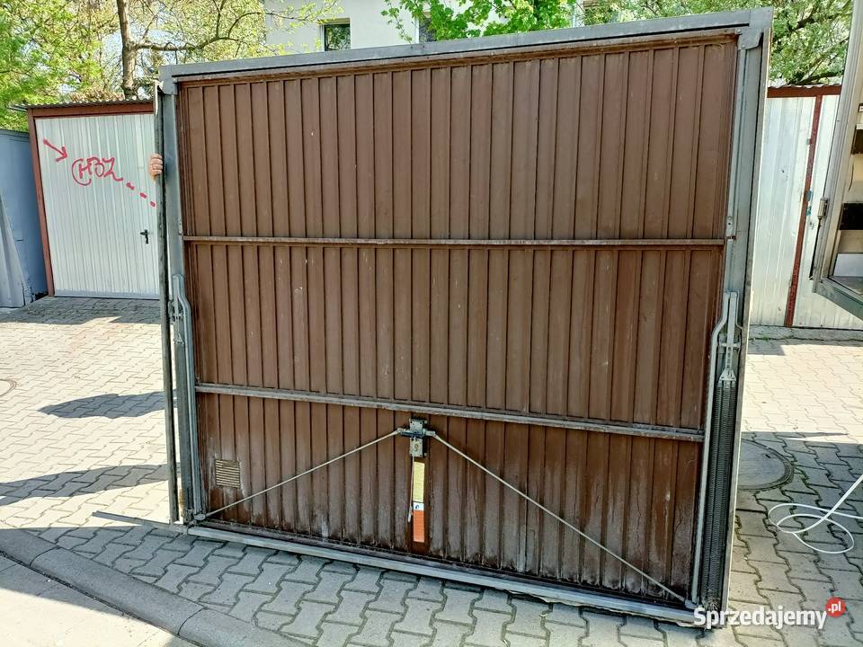 Brama garażowa uchylna do góry sprzedam