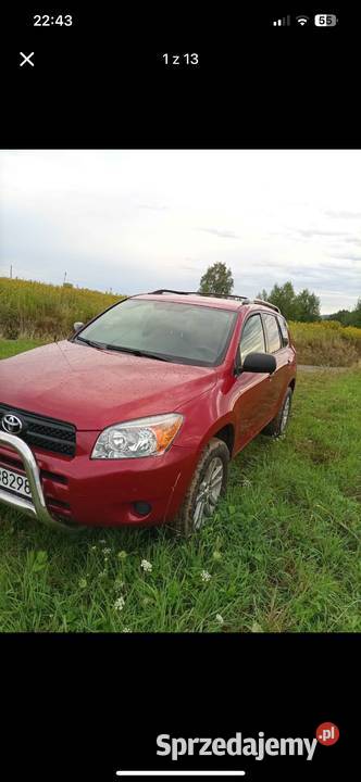Toyota rav 4 24 benzyna gaz 4x4 2007 Toyota Brzozów