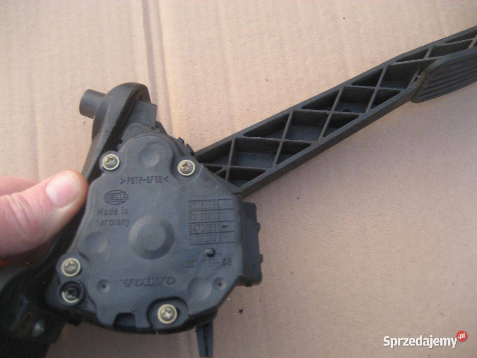 volvo s80 29 benzyna 9803r potencjometr pedał osobowe Rakoniewice