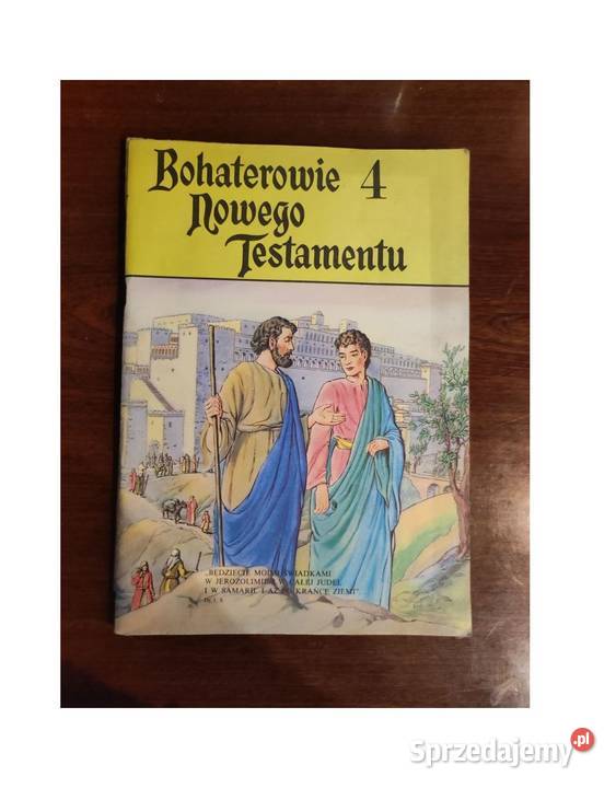Bohaterowie 4 Nowego Testamentu książka świętokrzyskie