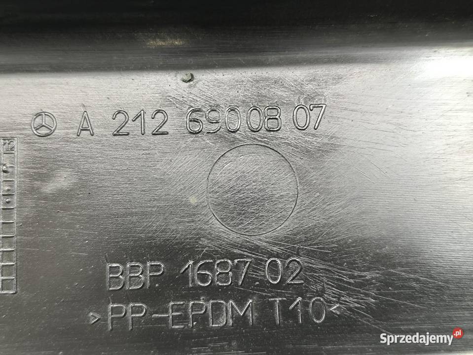 OSŁONA PODWOZIA MERCEDES ECLASA W212 SEDAN wielkopolskie