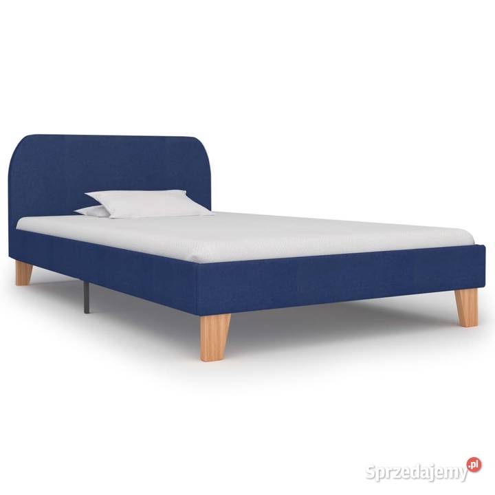 vidaXL Rama łóżka, niebieska,280876