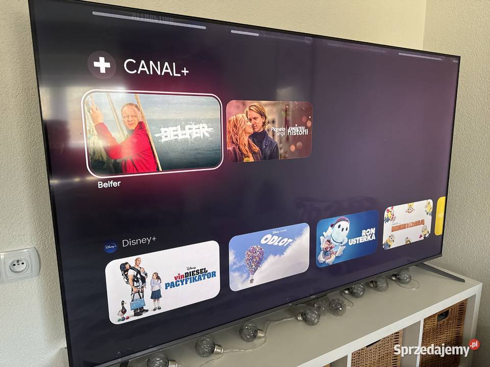 Telewizor TCL 65 w pełni sprawny