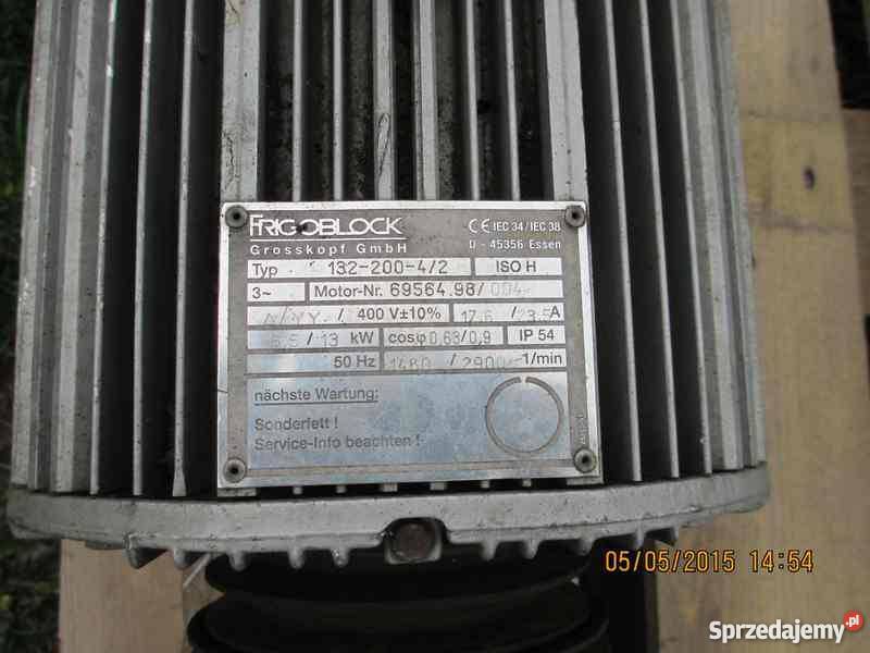 2x Silnik elektryczny 3 fazy moc 12 i 13 kw zachodniopomorskie sprzedam
