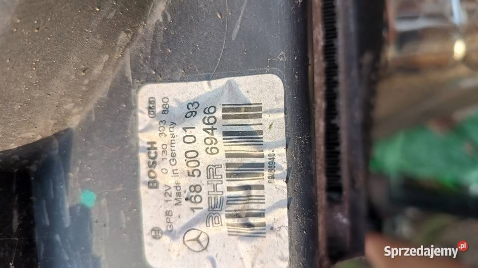 Mercedes a140 benzyna Chłodnica klimatyzacji opolskie Opole