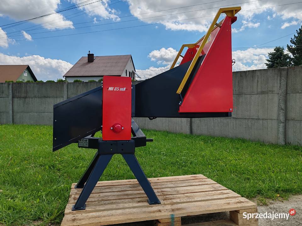 Rębak walcowy HR 85 mX do gałęzi 85 mm WOM noże małopolskie Limanowa