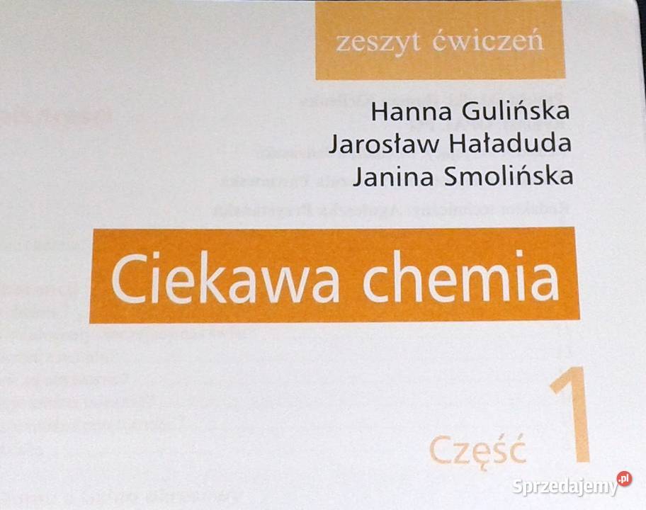 Ciekawa chemia Cz 1 Hanna Gulińska Chełm