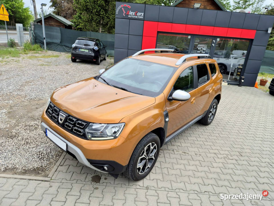 Dacia Duster Salon Polska II 20172024 pomarańczowy mazowieckie Konstancin-Jeziorna