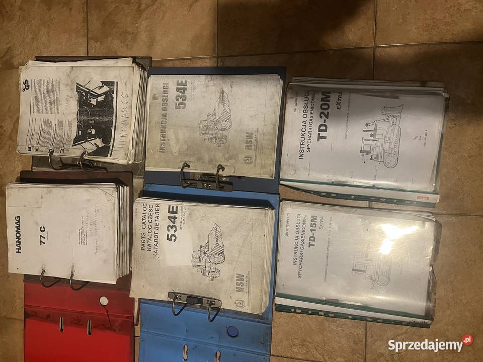 Katalogi części instrukcje obsługi maszyn dosan Rok produkcji 1999 Zabłudów-Kolonia