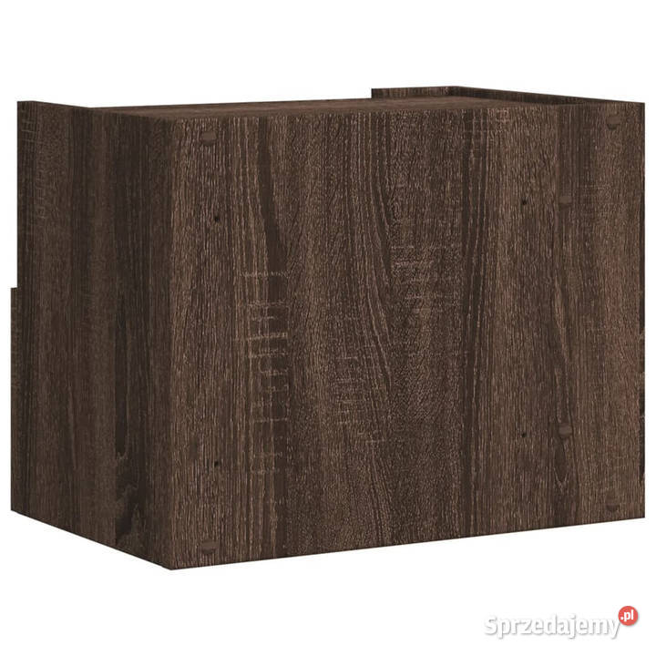 Wisząca szafka nocna brązowy dąb 45x30x35 Warszawa