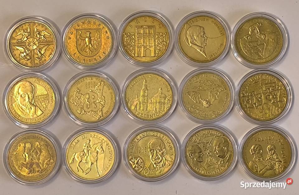 15monet okolicznościowych 2 20002012r Każda inna Numizmatyka Lębork sprzedam