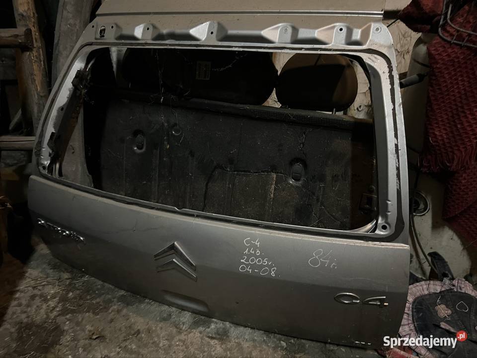 Klapa bagażnika citroen c4 Promnik