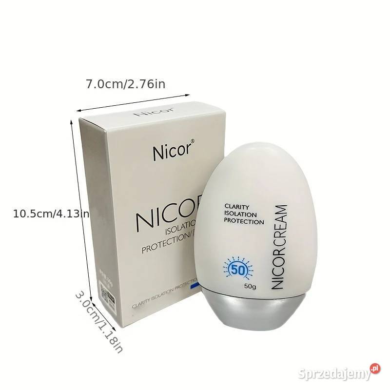 Balsam Do Opalania Twarzy SPF50 Kwas Hialuronowy Unisex Płock