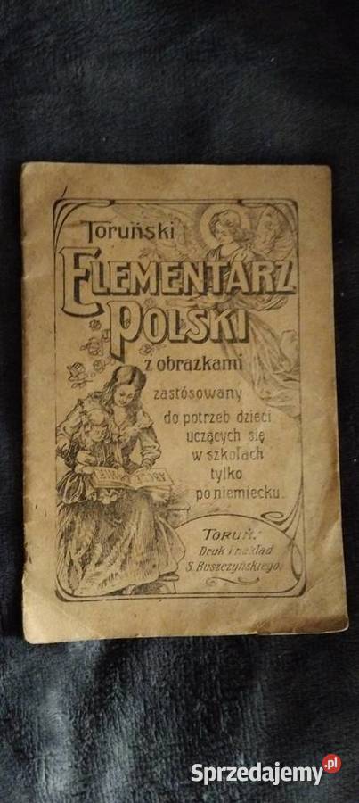 TORUŃSKI ELEMENTARZ Poldki oryginalny ok19071913 Stąporków