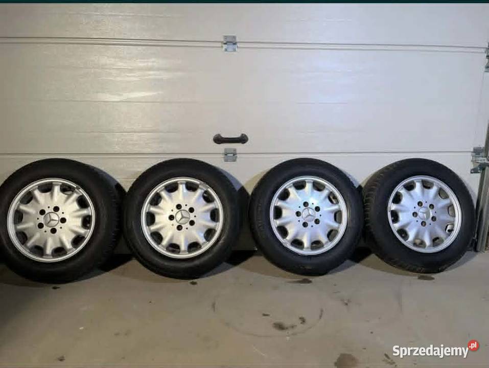 Alufelgi 15 z oponami 4 oryginalne Mercedes W210 Banino sprzedam