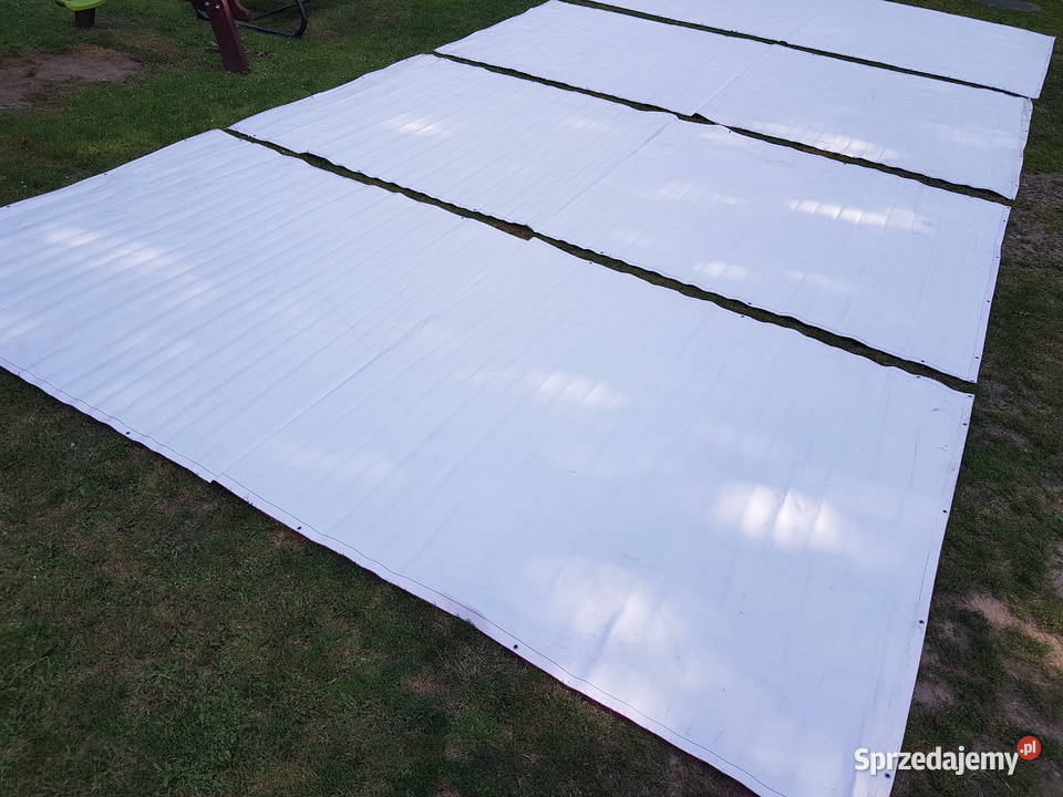 Plandeki banery reklamowe 5m x 25m Zaoczkowane Kłobuck sprzedam