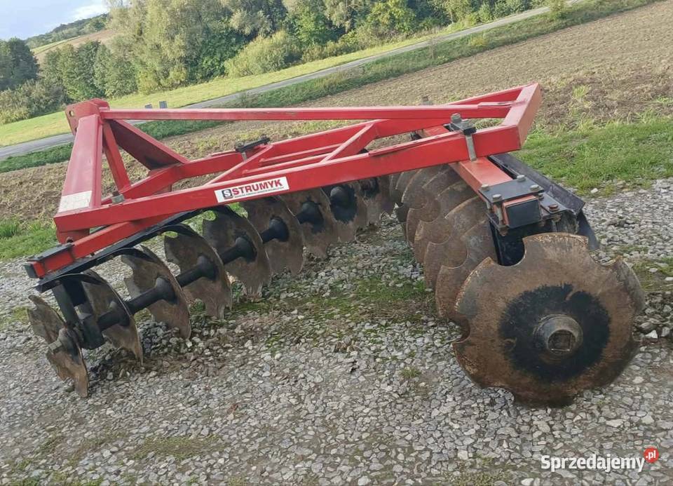 Brona talerzowa talerzówka strumyk 2x9 szerokość Izbica sprzedam