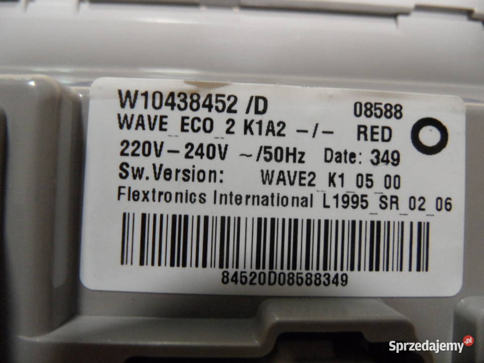 programator pralki bosch WOT20254 W10438452D Części i Akcesoria Strawczyn