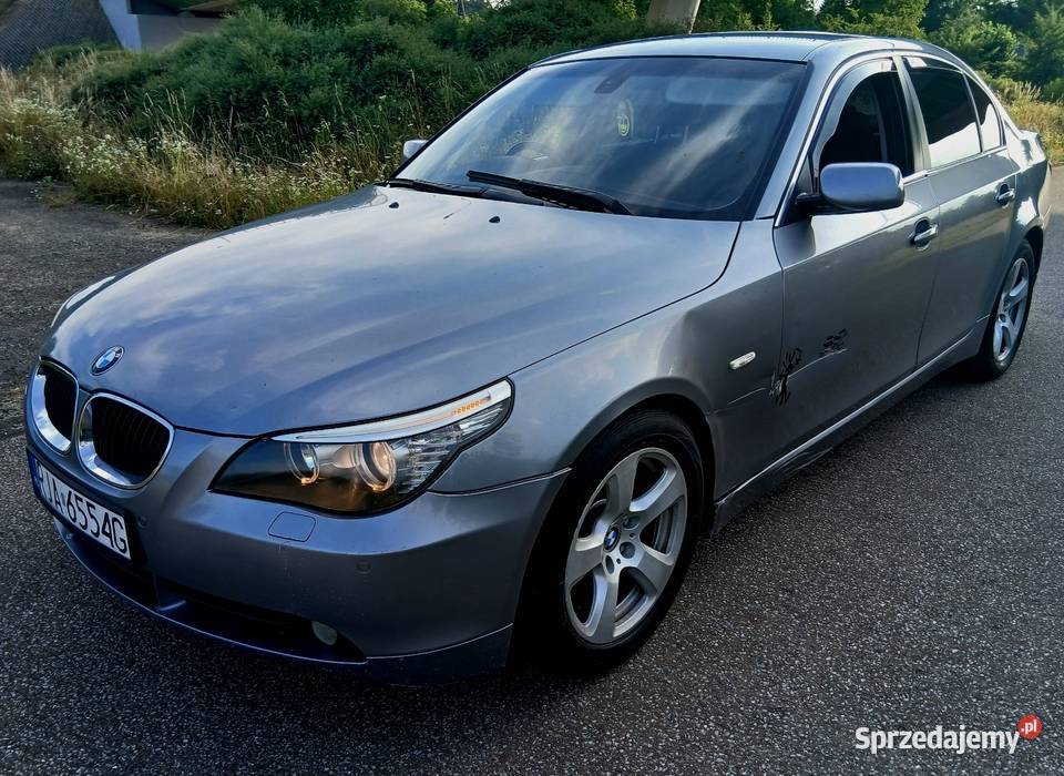 Bmw e60 20d Opłaty ważne do 062027 Seria 5 Jarosław