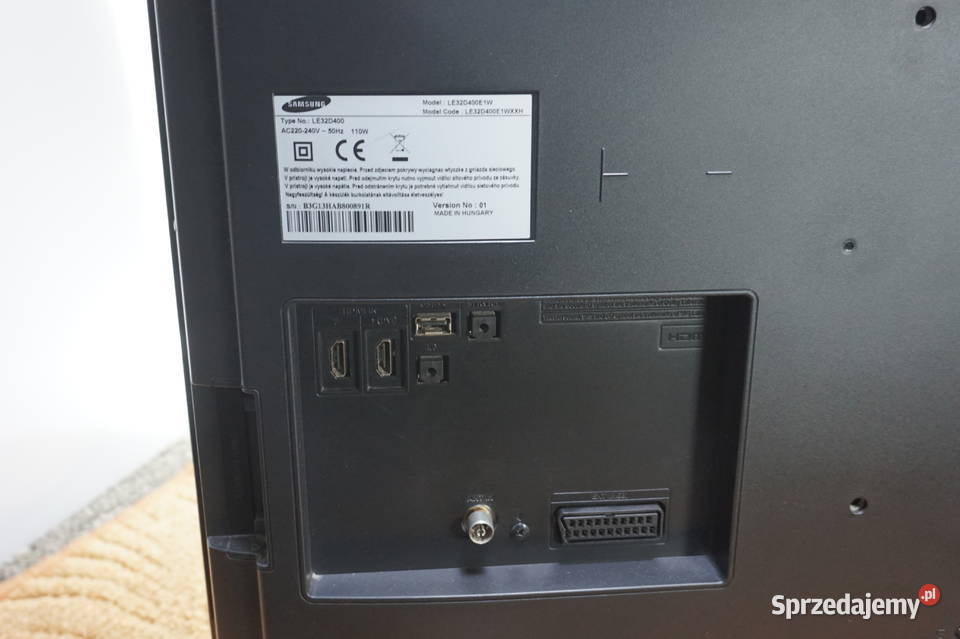 Sprzedam Telewizor Samsung 32 Lcd Wysyłka Dąbrowa Tarnowska