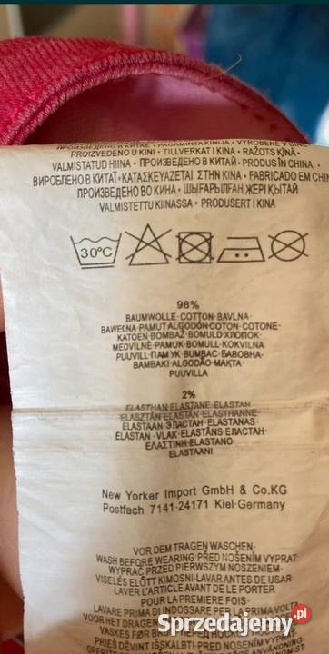 YORKER spodenki krótkie jeans szorty grubszy