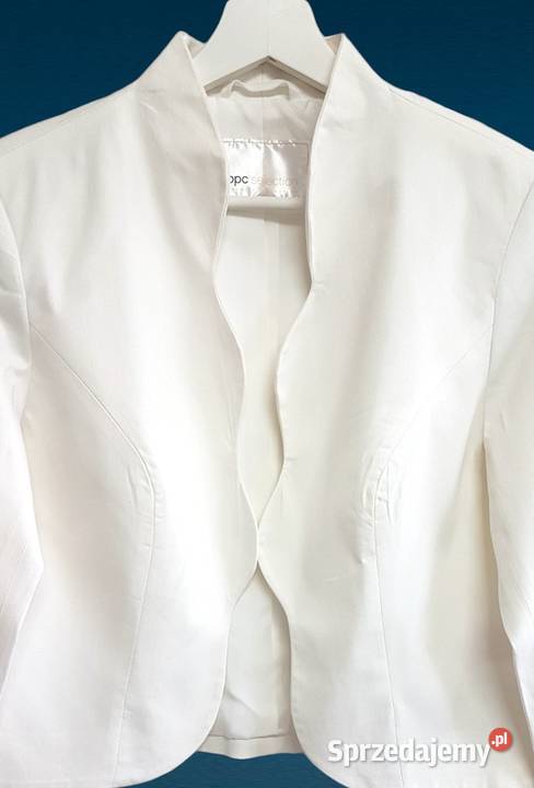 Damska elegancka bawełniana biała Marynarki i żakiety małopolskie sprzedam