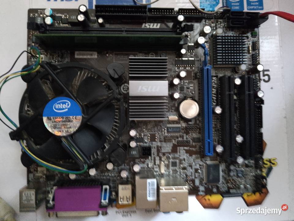 Komputer Płyta główna MSI G41MP28 Intel E5700