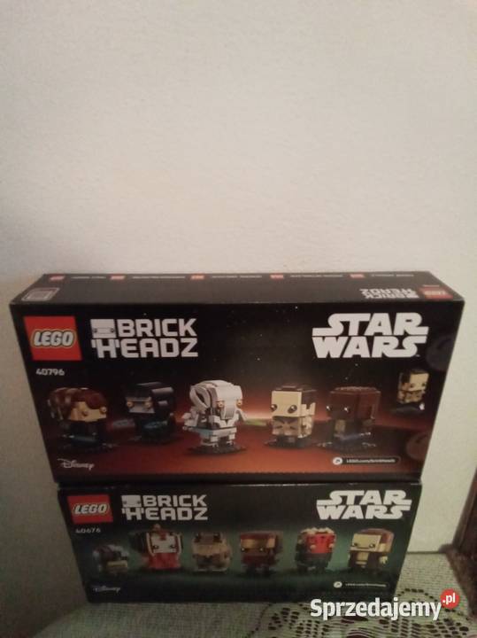 Lego brickheadz star wars 2 zestawy torba lego Warszawa