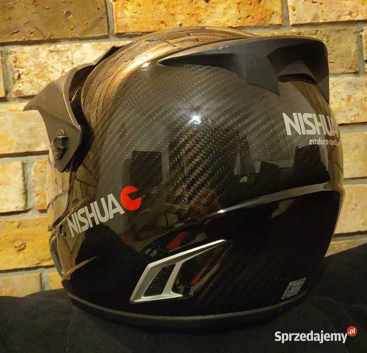 Kask Nischua Enduro carbon super light rozmiar M Ostrów Wielkopolski sprzedam