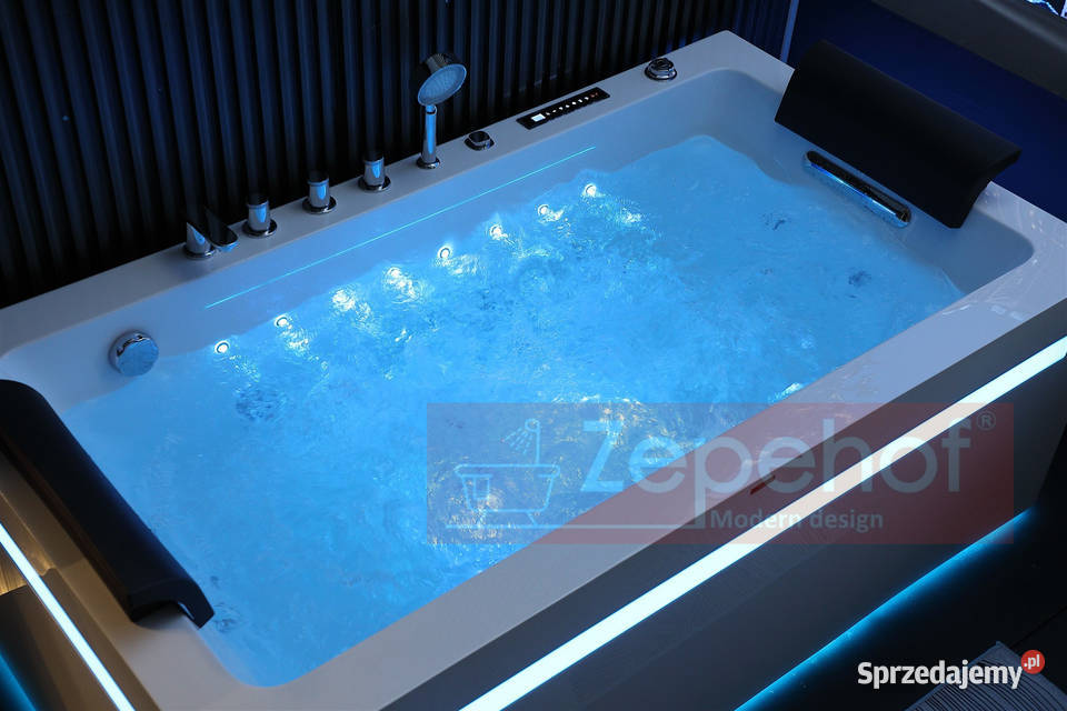 WANNA Z HYDROMASAŻEM 180x100x65DYSZE OBROTOWE Grabówka