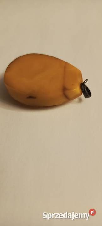 Wisiorek Bursztyn zawieszka vintage Białystok