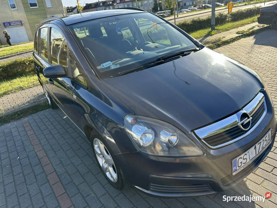 Opel Zafira 7 miejsc tempomat mocny i niezawodny wspomaganie kierownicy pomorskie Wejherowo