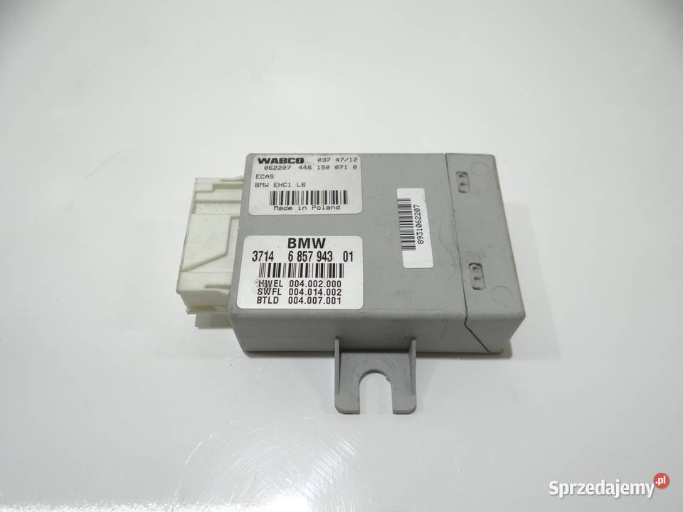 MODUŁ STEROWNIK ZAWIESZENIA BMW F11 6857943 lubelskie Strzyżewice