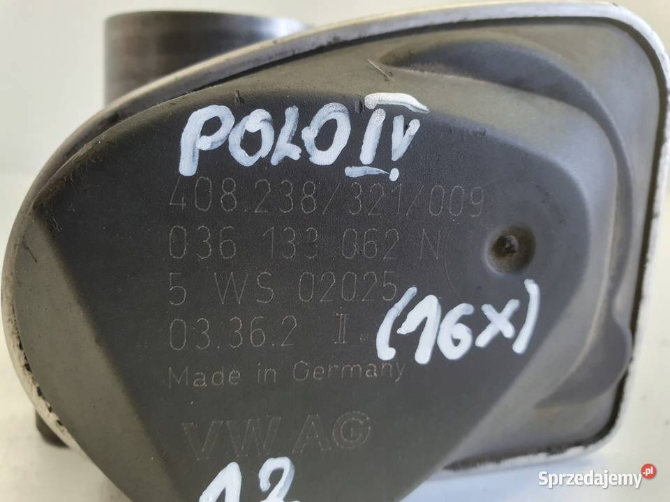 VW Polo IV 12 12V PRZEPUSTNICA 036133062N Janów