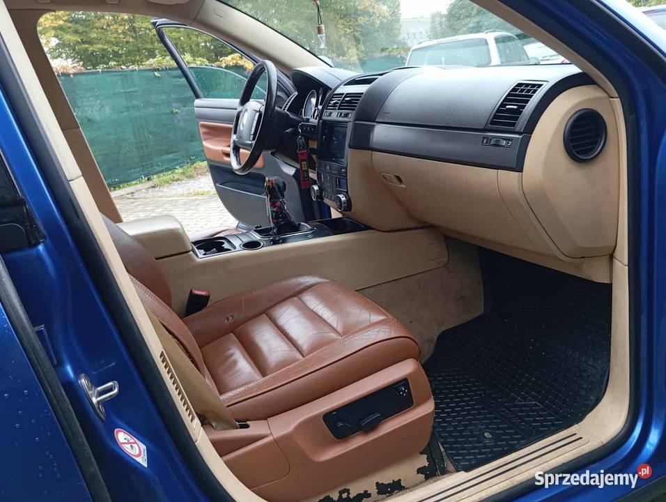 ŁADNY TOUAREG 25 TDI 4X4 MANUAL HAK ZAREJESTR 2500cm3 mazowieckie Gostynin