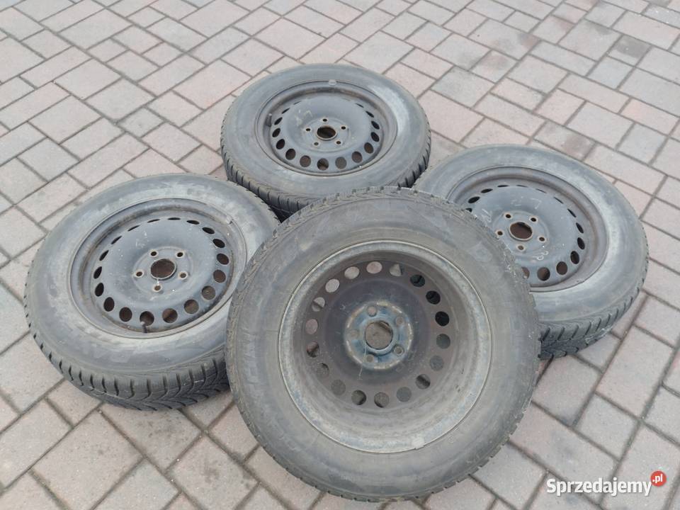 Koła stalowe zimowe 5x112 19565 R15 VW Golf VI V wielkopolskie Witkowo