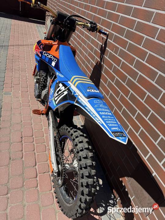 KTM sxf 450 2017 Troy Lee designs rozrusznik Wysoka