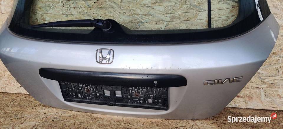 TYLNA KLAPA TYŁ POKRYWA GABAŻNIKA TYŁ SZYBA osobowe