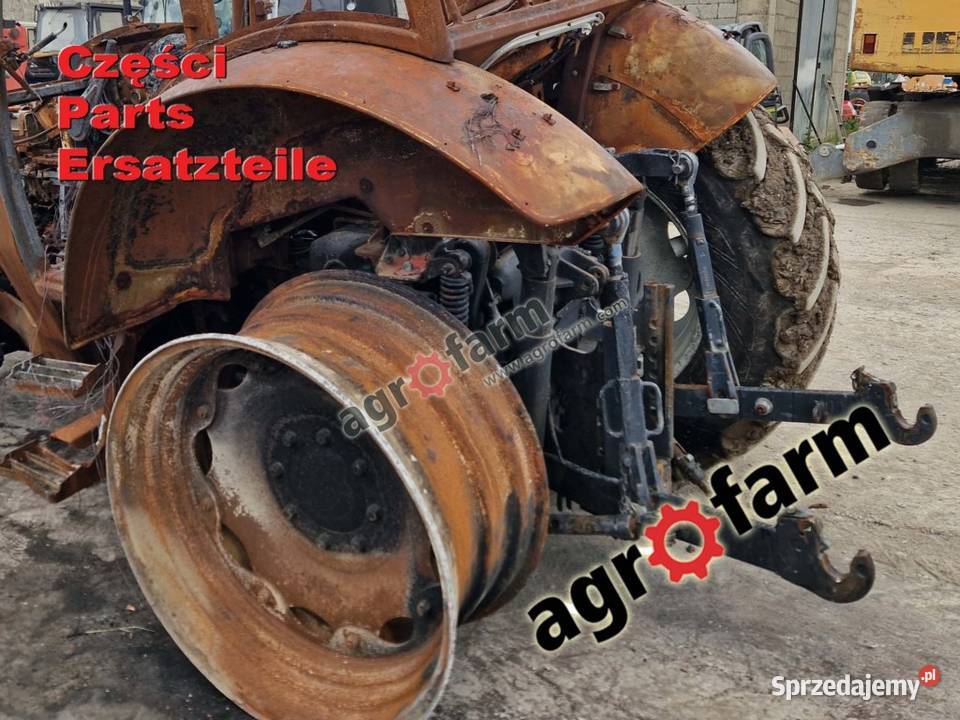 Lindner Geotrac części skrzynia biegów oś most