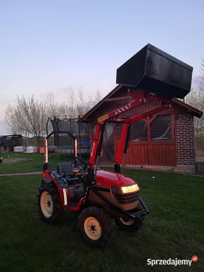 Mini traktorek Yanmar Af15 z Ładowaczem czołowym Nowe Miasto Lubawskie sprzedam