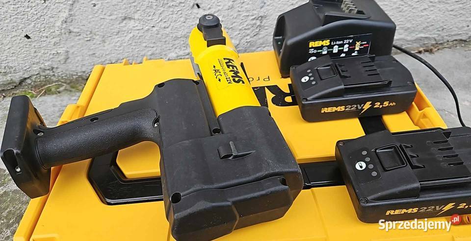 REMS AkkuPress 22V ACC 576011 zaciskarka do rur Gorzów Wielkopolski sprzedam