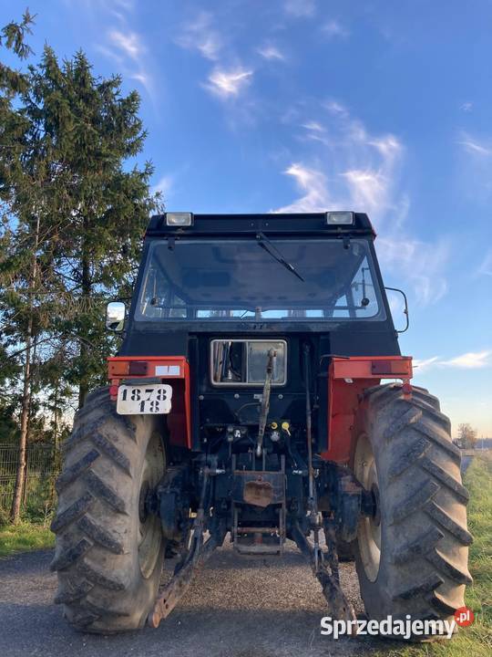 Zetor 6340 z ładowaczem czołowym rewers 99r Ostrów Wielkopolski