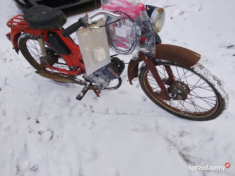 Sprzedam Romet Komar uszkodzony Kłomnice