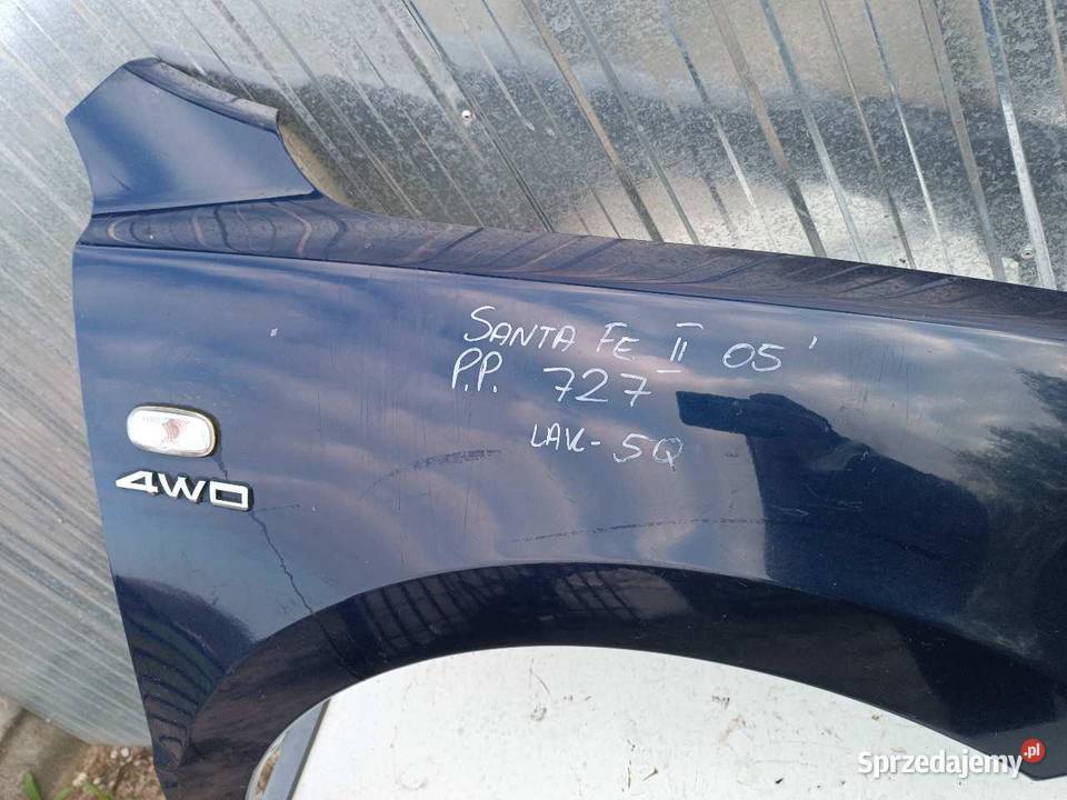 BŁOTNIK PRAWY PRZÓD 5Q HYUNDAI SANTA FE II
