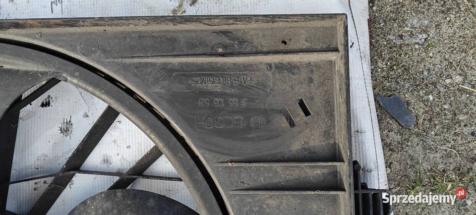 MERCEDES E KLASA W211 WENTYLATOR CHŁODNICY Wentylatory chłodnicy