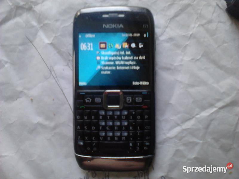 Oryginalna Nokia E71 Warszawa sprzedam