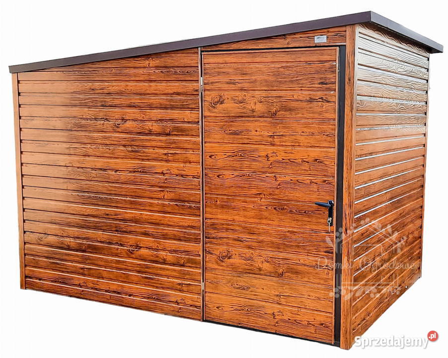 SCHOWEK DOMEK OGRODOWY 3m x 25m spad w lewo Łęczyca